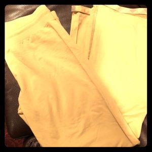 Yellow Burberry sweats. Never been worn ‼️